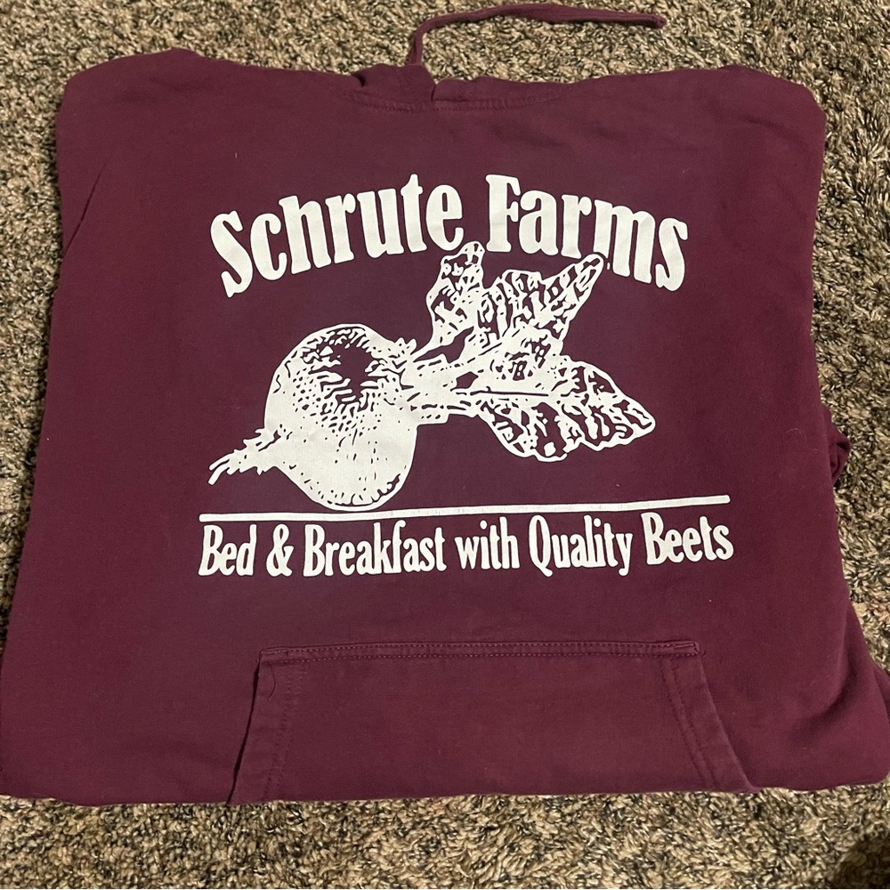 Shrute farms the office hoodie